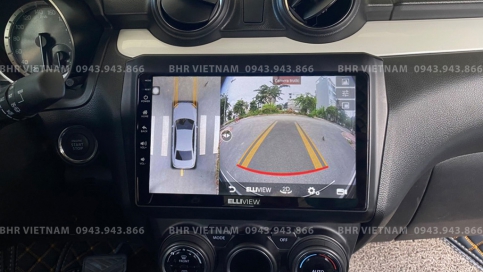 Màn hình DVD Android liền camera 360 xe Suzuki Swift 2019 - nay | Elliview S4 Deluxe 